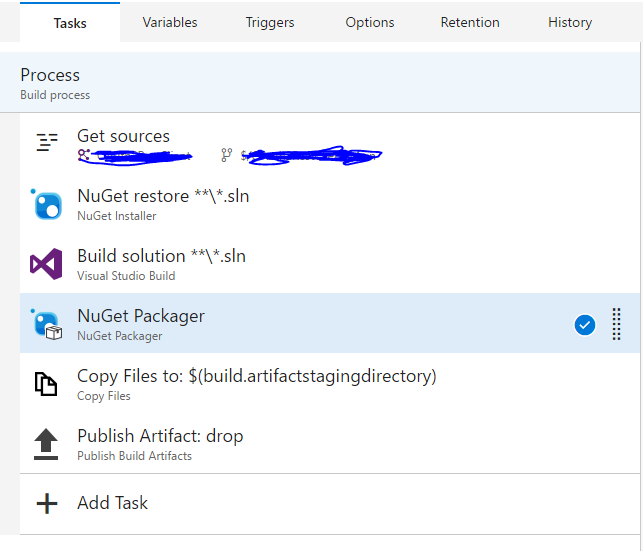 NuGet Packager task